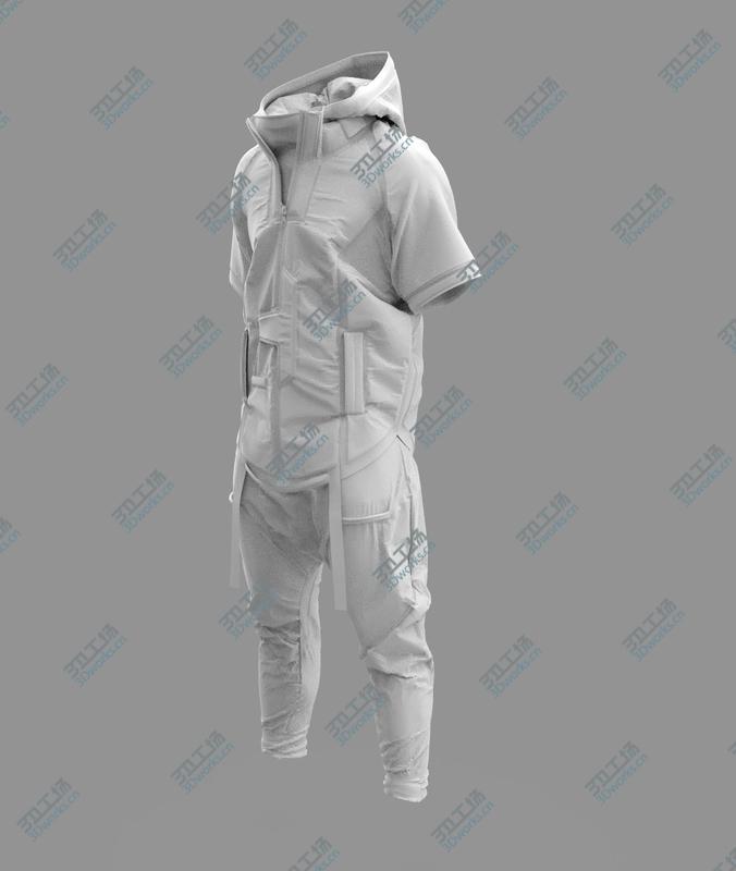 images/goods_img/202105072/Cyberpunk Costume - Marvelous Designer 3D model/4.jpg